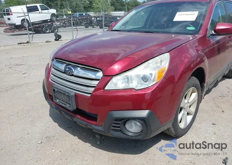 2013 Subaru Outback 2.5I Premium из США, поврежденный, VIN 4S4BRBCC0D3201266